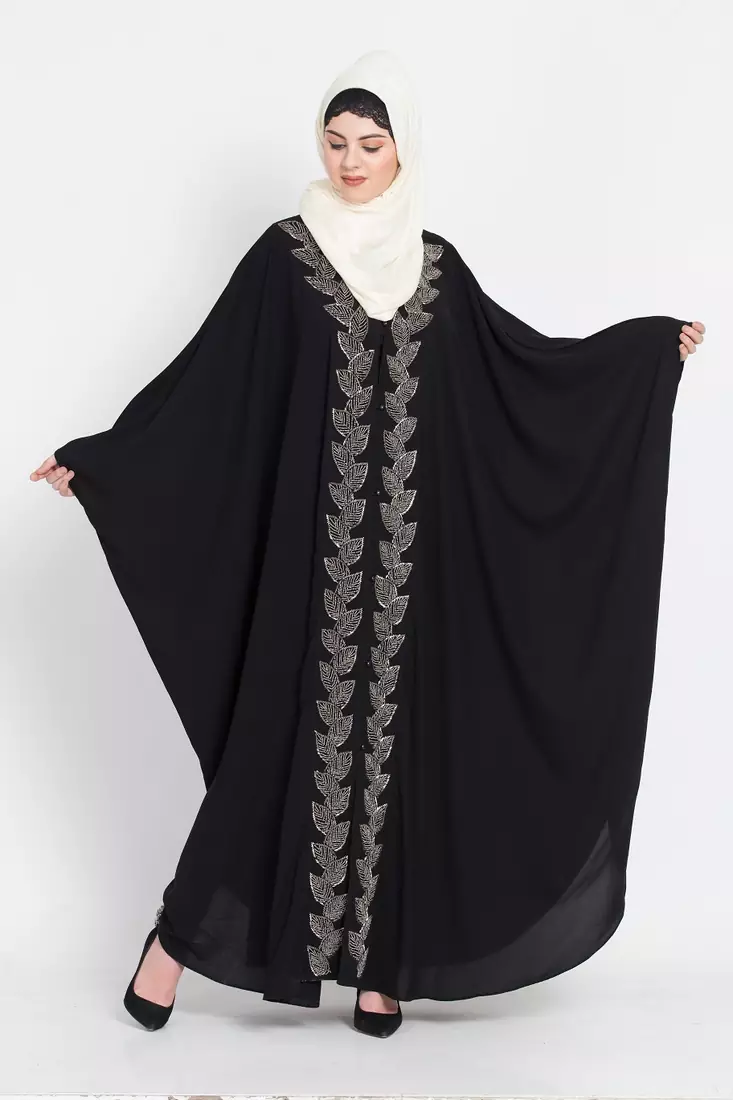 Nazneen Hand Work Front Open Party Kaftan