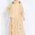 Nazneen Front Long Frill Flowers Party Abaya