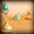 Beautiful Goldplated Uncut Ruby Emerald Jhumkas