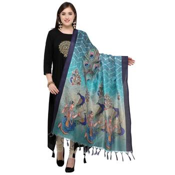 Designer party wear Digital print Dupatta 1