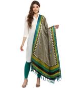 Designer party wear khadi silk dupatta