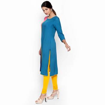 Multicolor rayon kurtas and kurtis 4