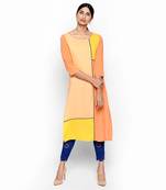 Multicolor rayon kurtas and kurtis