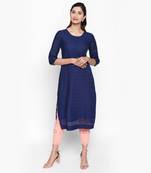 Blue cambric kurtas and kurtis