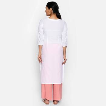 White cambric kurtas and kurtis 4