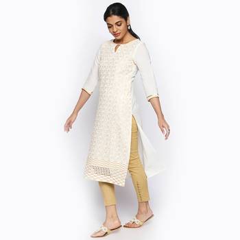 White cambric kurtas and kurtis 2