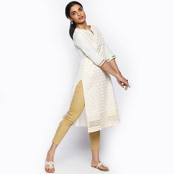 White cambric kurtas and kurtis 3