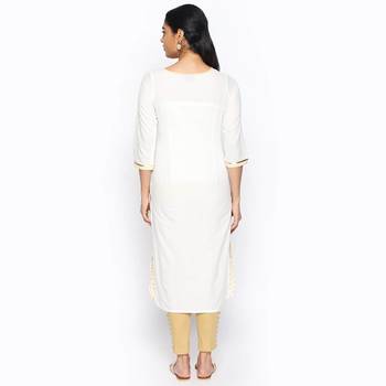 White cambric kurtas and kurtis 4