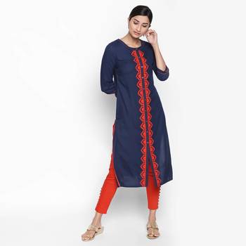 Blue rayon kurtas and kurtis 1