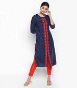 Blue rayon kurtas and kurtis