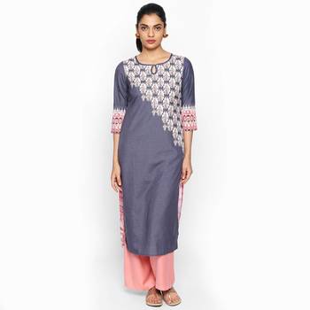 Grey poplin kurtas and kurtis 1