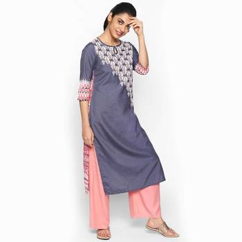 Grey poplin kurtas and kurtis 3