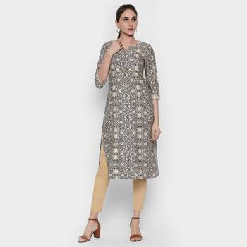 Blue american crepe kurtas and kurtis 1