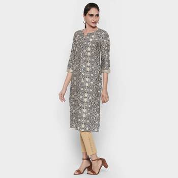 Blue american crepe kurtas and kurtis 2