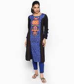 Blue linolio kurtas and kurtis