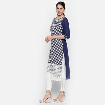 Blue cambric kurtas and kurtis 2