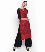 Black cambric kurtas and kurtis