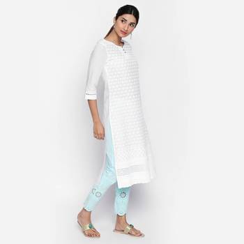 White cambric kurtas and kurtis 3