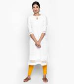 White cambric kurtas and kurtis