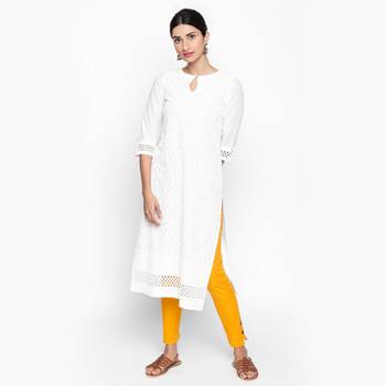 White cambric kurtas and kurtis 2