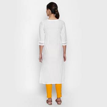 White cambric kurtas and kurtis 4