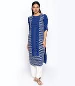 Blue rayon kurtas and kurtis