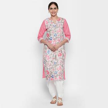Coral cotton cambric kurtas and kurtis 1