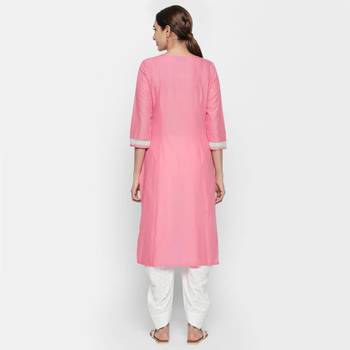 Coral cotton cambric kurtas and kurtis 3