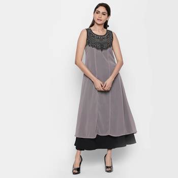 Grey crazy moss  kurtas and kurtis 1