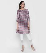 Red rayon kurtas and kurtis