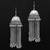 Silver Color Oxidised Beautiful Jhumka Earrings