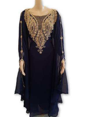 ELEGANT ROYAL Moroccan Caftan Kaftan Abaya Wedding Robe Takchita var   1