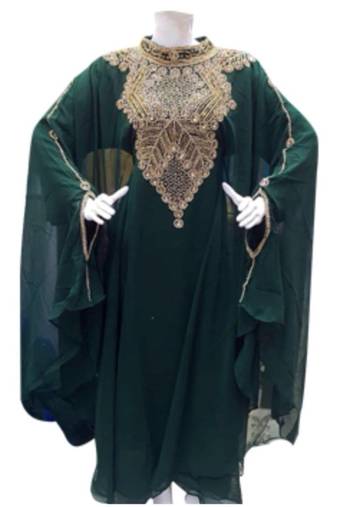 Simple Hand Made Party Wear Kaftan For Ladies