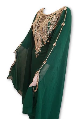 Long Floor Touch Party Wear Maxi Dress For Women's