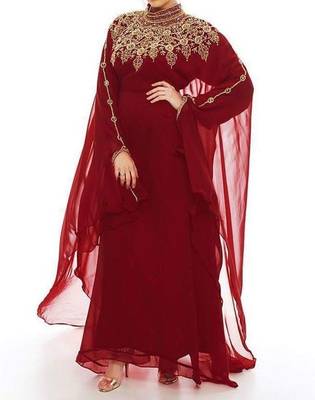 New Hand Embroidery Work By Mehreen Creation For Women Gown 1