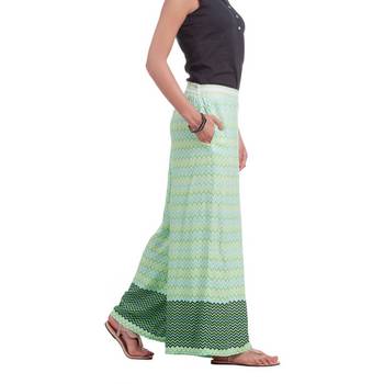Off White Rayon palazzo pants 2