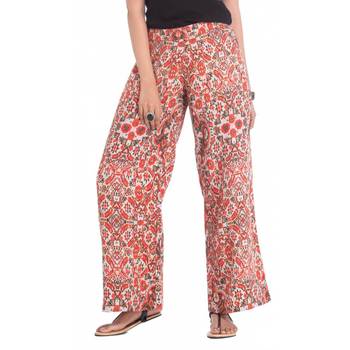 Multicolor Rayon palazzo pants 2