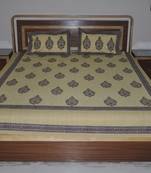 Lal Haveli Room Decorative Handmade Bed Covers for Double Bed Cotton 108 X 93 inches