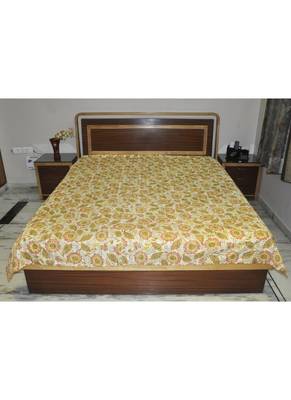 Lal Haveli Cotton Fabric Jaipuri Bedsheet King Size Living Room Decor 1