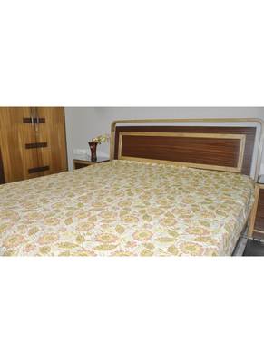 Lal Haveli Cotton Fabric Jaipuri Bedsheet King Size Living Room Decor 3