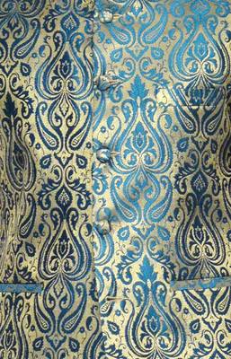 Blue Plain Art Silk Dhoti Kurta 4