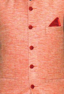 Gold Woven Art Silk Dhoti Kurta 4