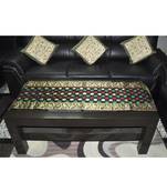 Polka Dot Design Silk Table Runner 63 x 17 Inches