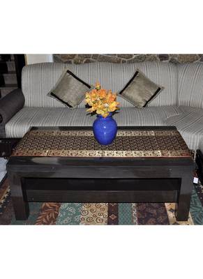 Decorative Silk Table Runner Vintage 60 X 16 Inches 1