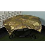 Elephant Work Design Square Silk Table Cloth 35 X 35 Inches