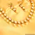 Elegant Kundan Meenakari Pearl Necklace Set