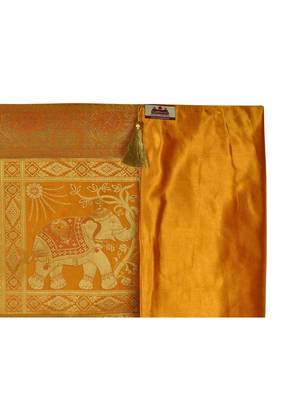 Lal Haveli Elephant Design Silk Table Runner Wedding Table Decorations Centerpieces 60 X 16 inch 4