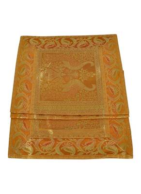 Lal Haveli Banarasi Designer Silk Table Runner 60 X 16 inches 3