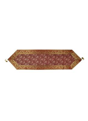Lal Haveli Dining Table Decoration Silk Table Runner by 60 x 16 inch 1