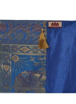 Lal Haveli Handmade Elephant Design Silk Dining Table Runner Table Decor 72 x 16 inch 4